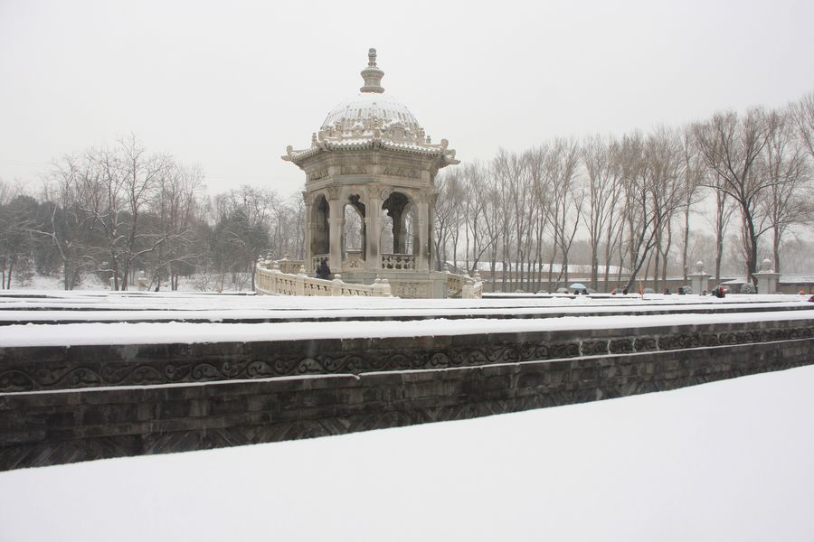 Красивые пейзажи парка Юаньминъюань