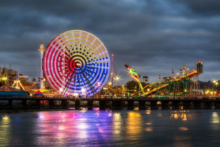 Фото: Красивые колеса обозрения в мире