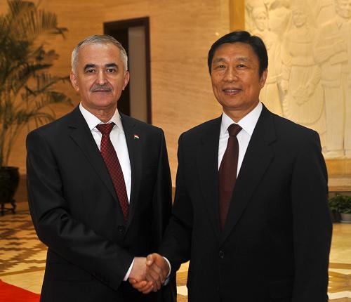 Лю Юаньчао встретился с первым заместителем премьер-министра Таджикистана