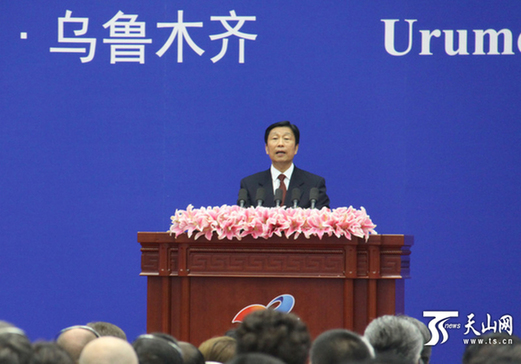 Ли Юаньчао выступил на церемонии открытия ЭКСПО 'Китай-Евразия' 