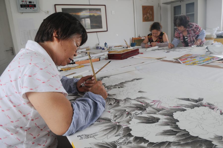 Первая женская академия живописи районного и уездного уровня провинции Шаньдун открылась в Родине Пу Сунлина