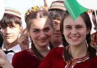 Красавицы в Туркменистане 