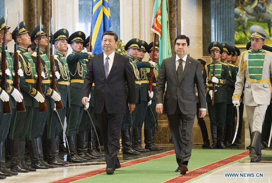 Китай и Туркменистан повысили уровень двусторонних отношений до стратегического партнерства