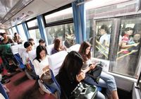 Жители Пекина начали пользоваться заказными автобусами 