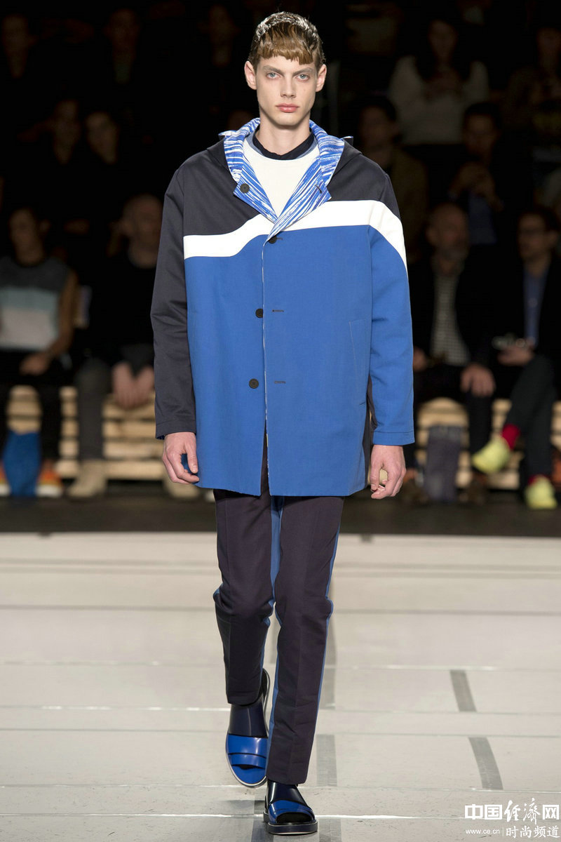 Модная мужская одежда от Kenzo на весну-лето 2014 г.