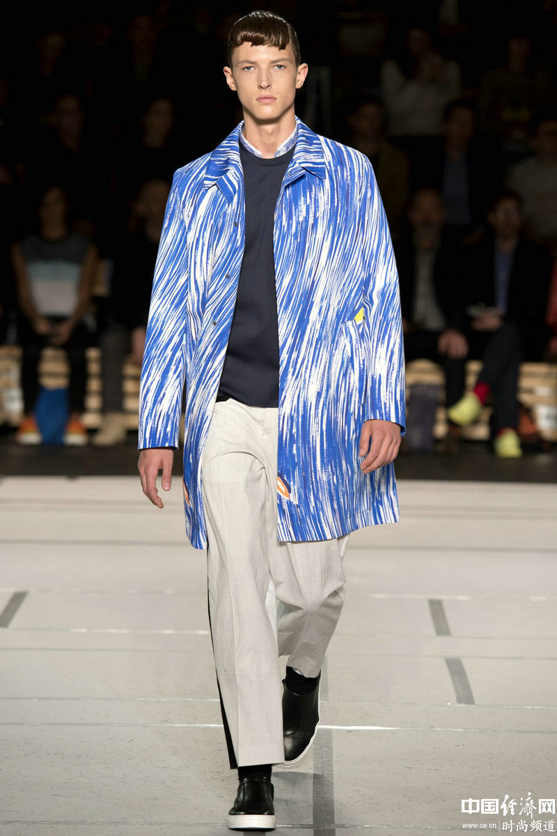 Модная мужская одежда от Kenzo на весну-лето 2014 г.