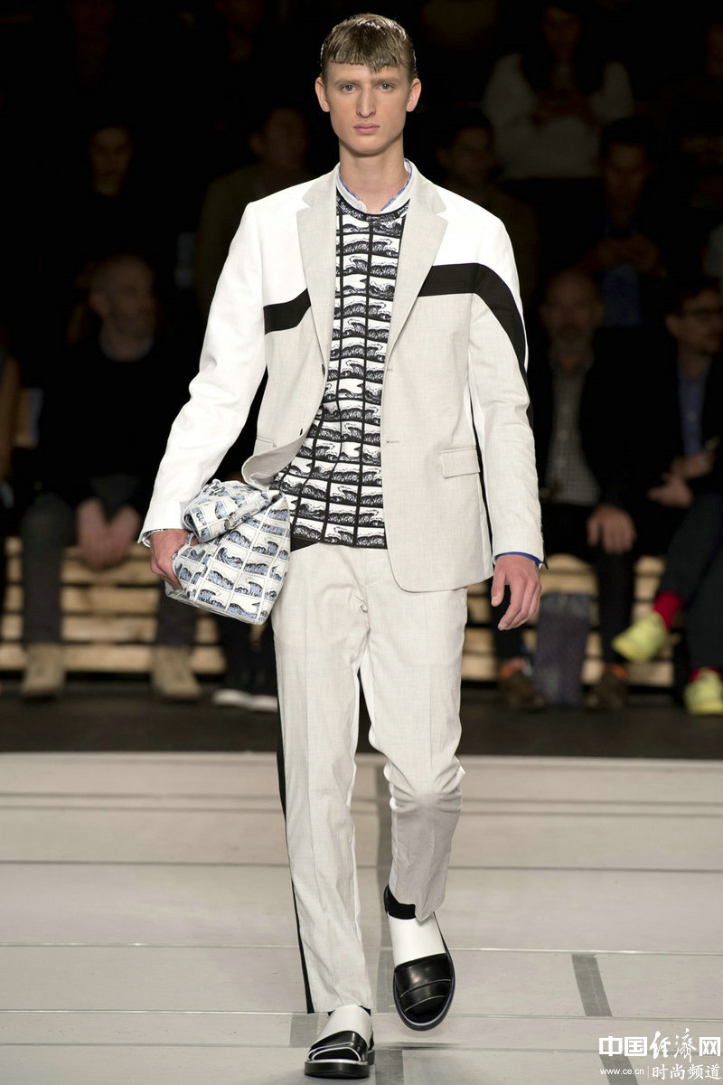 Модная мужская одежда от Kenzo на весну-лето 2014 г.