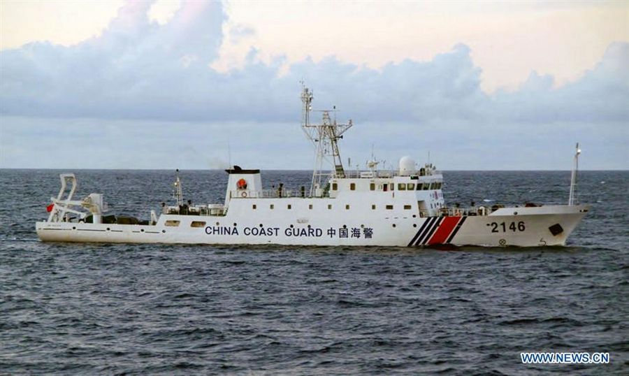 Китайские служебные суда за год 59 раз патрулировали территориальные воды вокруг островов Дяоюйдао