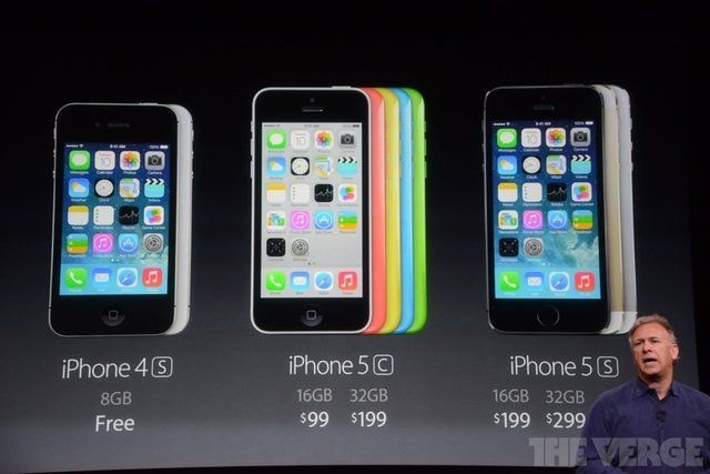 Apple выпустила iPhone 5c и iPhone 5s 