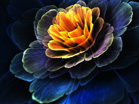 Прекрасные «Цифровые» цветы
