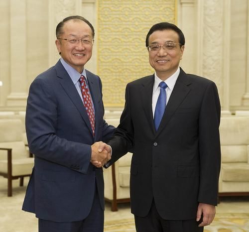 Китайский премьер встретился с президентом ВБ