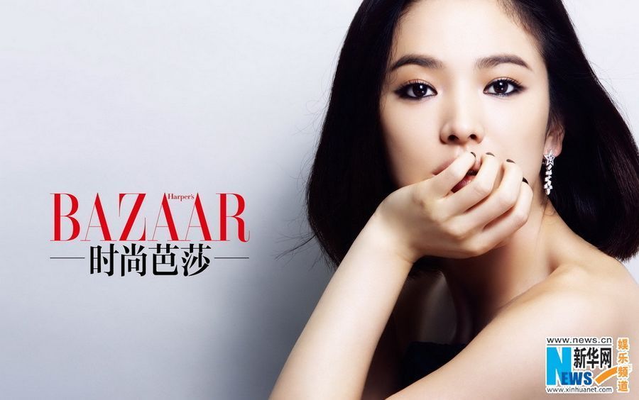 Сон Хе Гё (Song Hye Kyo) в новой фотосессии для Harper’s Bazaar