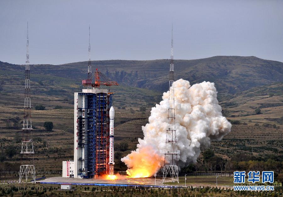 В Китае произведен успешный запуск метеоспутника 'Фэнъюнь-3'