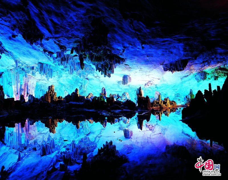 Красивые пейзажи в туристическом районе Луди в Гуйлине