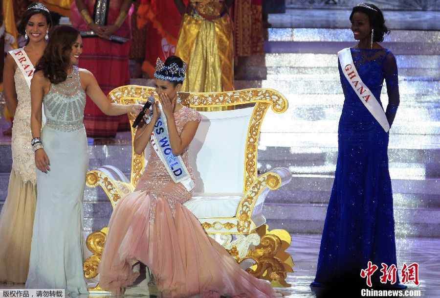 Победительницей конкурса «Мисс мира-2013» стала конкурсантка из Филиппин 