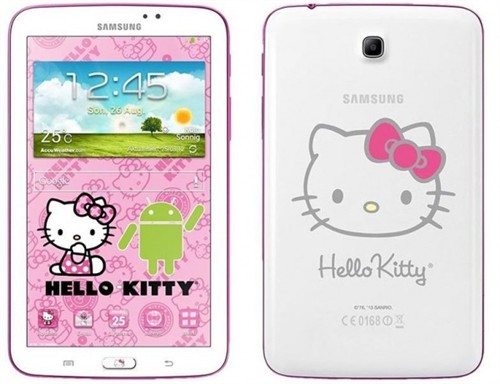 Хорошая новость для поклонников Samsung! Компания выпустила планшет специальной версии Hello Kitty