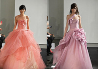 Разноцветные свадебные платья от бренда VERA WANG