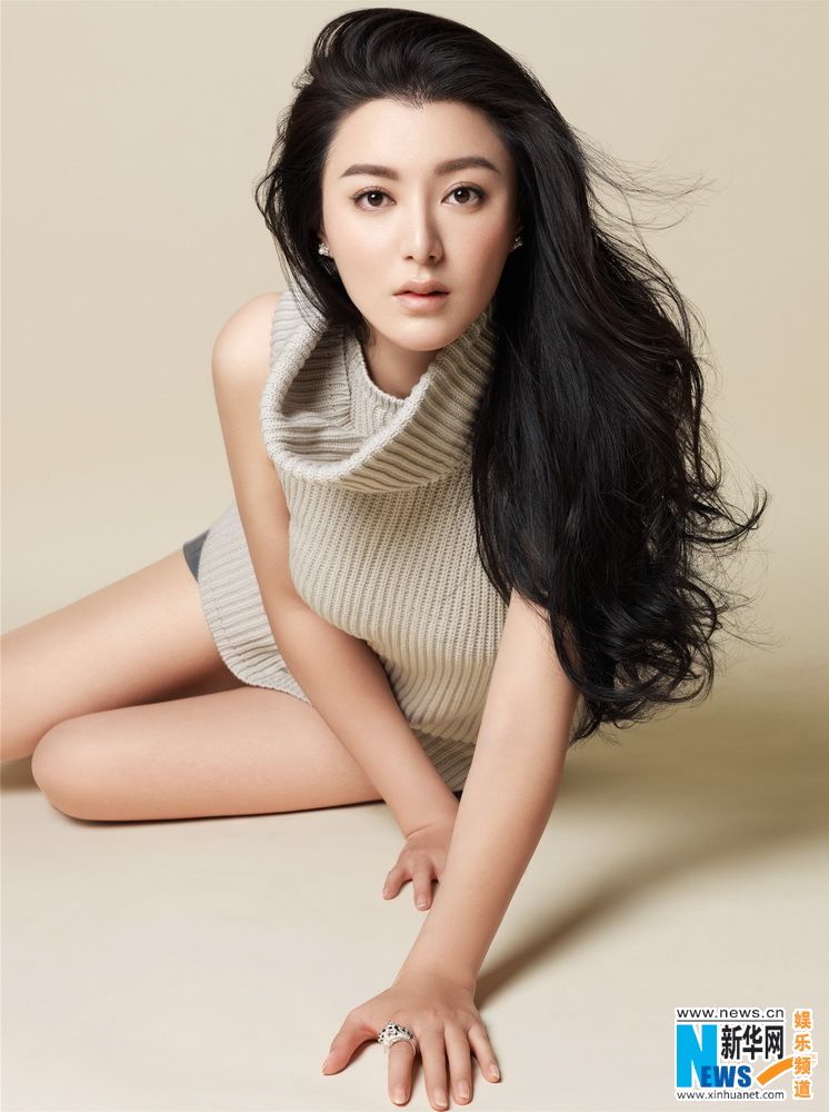 Осенние фотографии актрисы Чэнь Тинцзя
