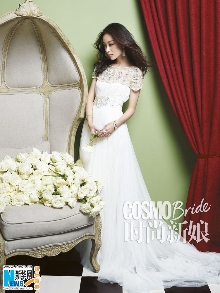 Ни Ни попала на обложку модного журнала «Невеста»