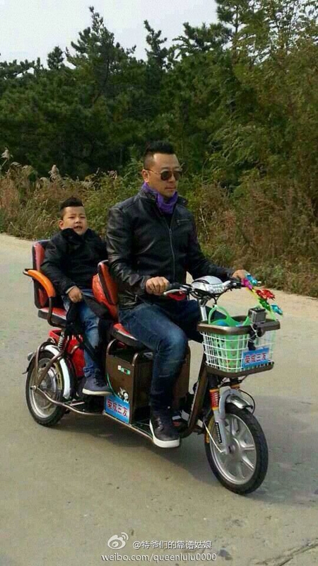 Интересные кадры из ТВ-программы «Папа, куда мы идём?»