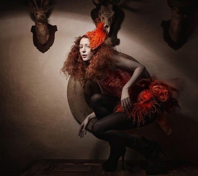 Фотосессия в стиле ретро: красавицы с полотен