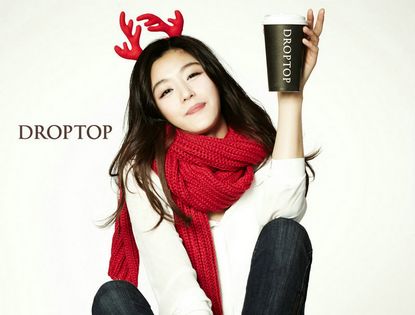 Джианна Юн (Gianna Jun) в новой рекламной кампании кофе
