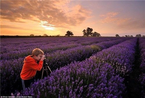 Замечательные фотоснимки 6-летнего мальчика