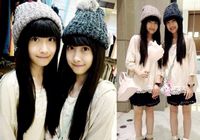 Милые сестры-близнецы из Тайваня 