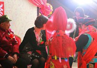 Традиционная свадьба народности Цян прошла в провинции Сычуань