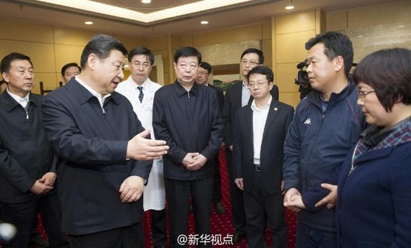 Си Цзиньпин заслушал отчет о работе по ликвидации последствий взрыва на нефтепроводе в Циндао