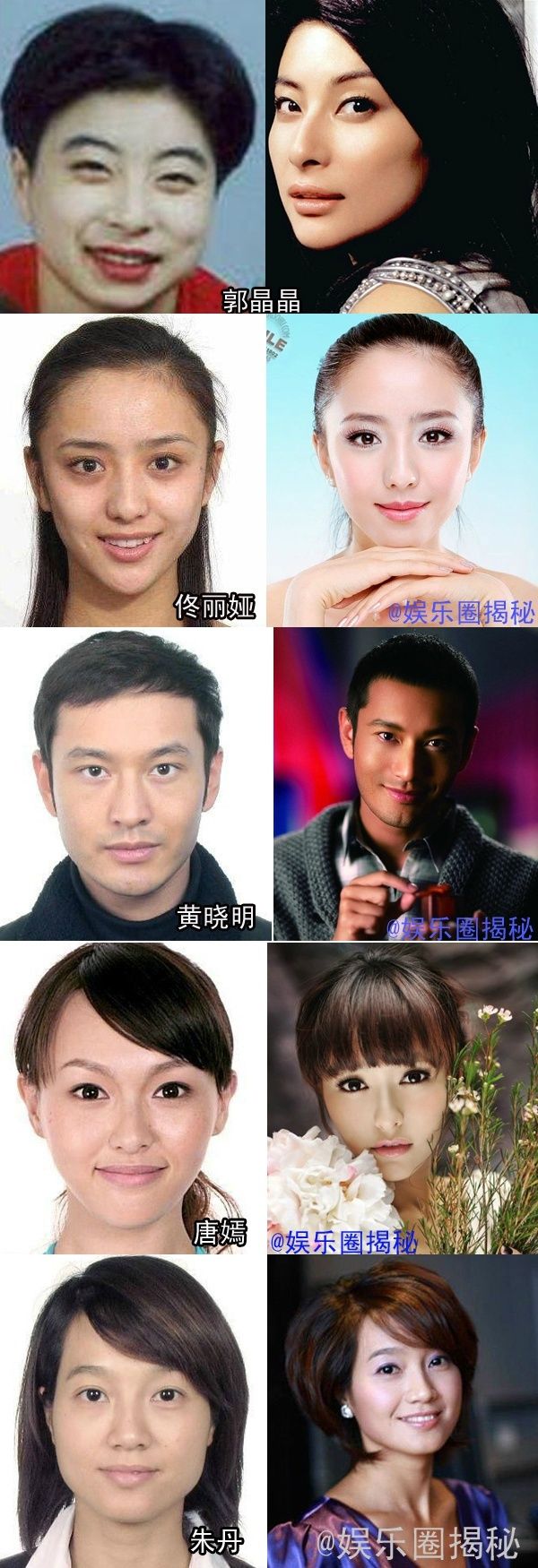 Звезды шоу-бизнеса до и после макияжа