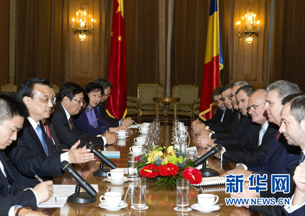 Премьер Госсовета КНР Ли Кэцян подчеркнул важность укрепления отношений сотрудничества с Румынией