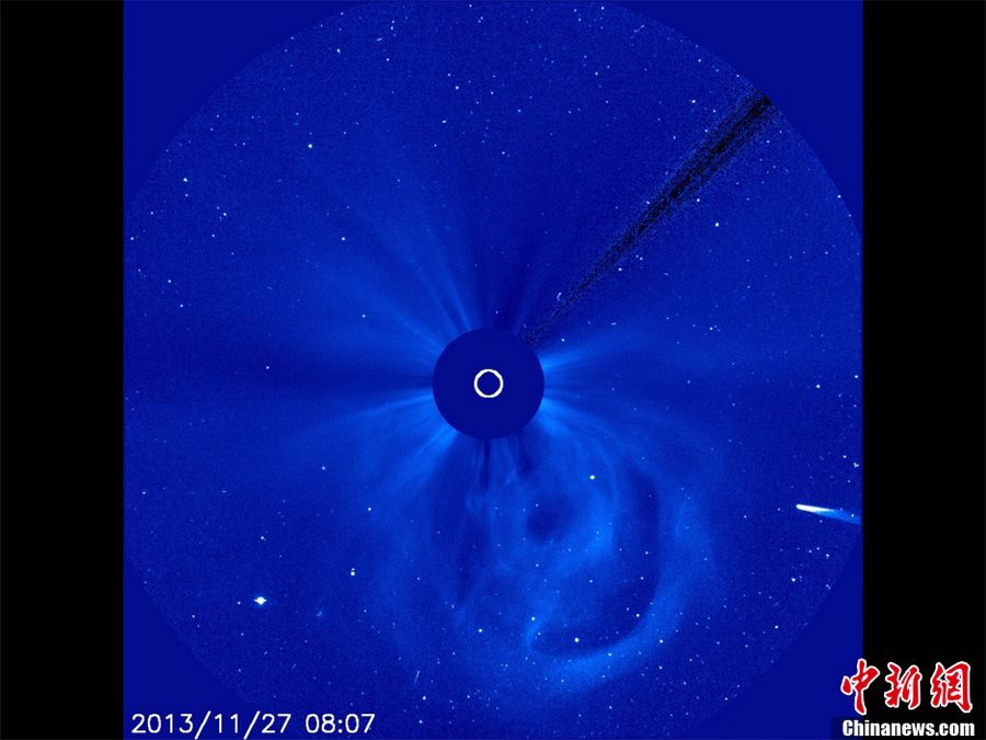 Комета ISON прилетела к Солнцу