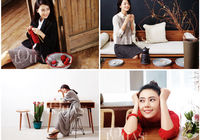 Гао Юаньюань в модных снимках со стилем домохозяйки
