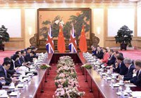 Ли Кэцян и Дэвид Кэмерон провели ежегодную встречу глав правительств Китая и Великобритании