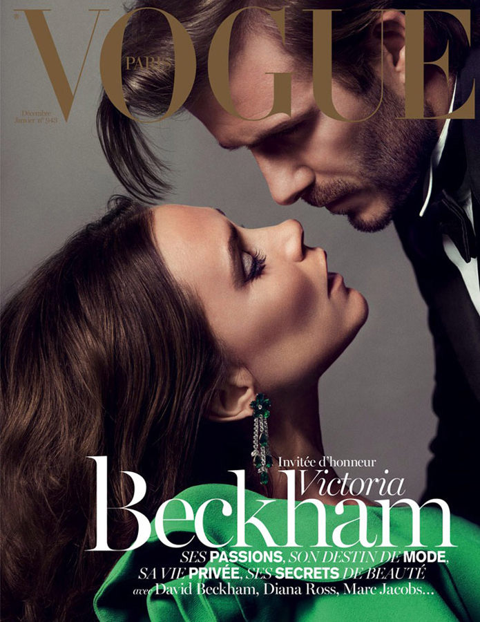 Дэвид и Виктория Бекхэм для Vogue Paris