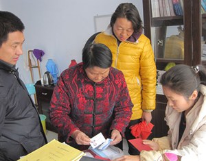 Волость Дачжанчжуан уезда Июань: субсидии на похороны в сельских районах