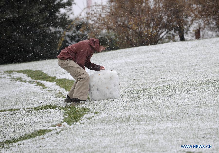 Во вторник на восток США обрушились снежные бури. 
