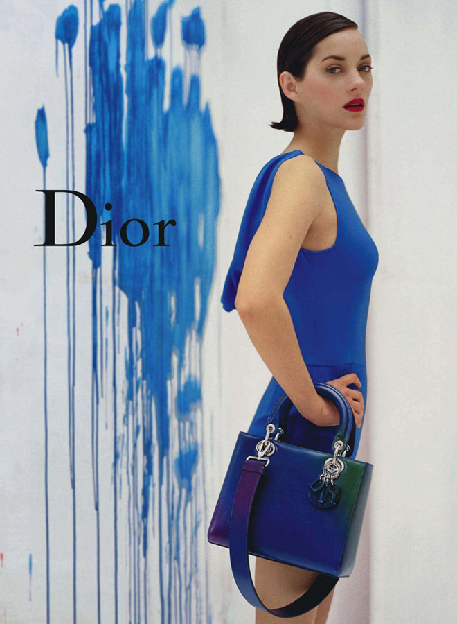 Марион Котийяр в новой рекламе Lady Dior