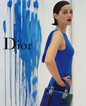 Марион Котийяр в новой рекламе Lady Dior