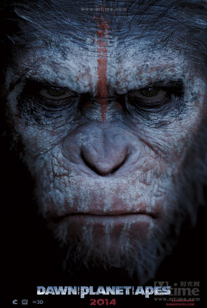 Афиши фильма «Рассвет планеты обезьян»