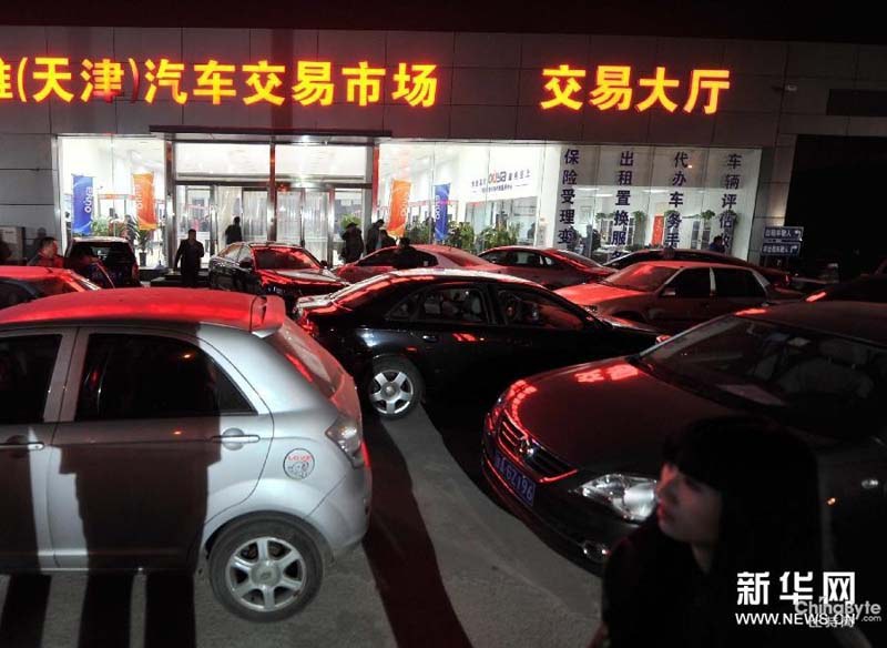 В Тяньцзине объявлено «ограничение покупки + ограничение движения» автомобилей
