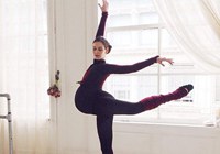 Американская балерина продолжает танцевать на 39-й неделе беременности