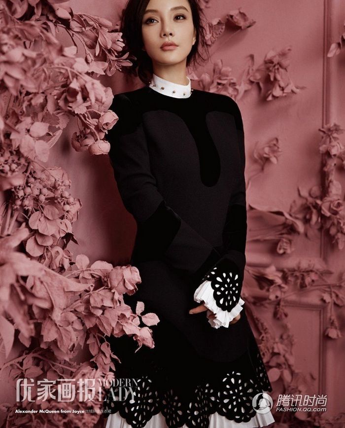 Красотка Ли Сяолу попала на модный журнал