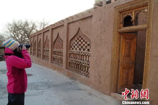 Достопримечательность Туюйгоу в Турфане СУАР спокойная как «земной рай»