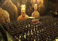 Шоколадные терракотовые статуи воинов и боевых коней появились в г. Чунцин