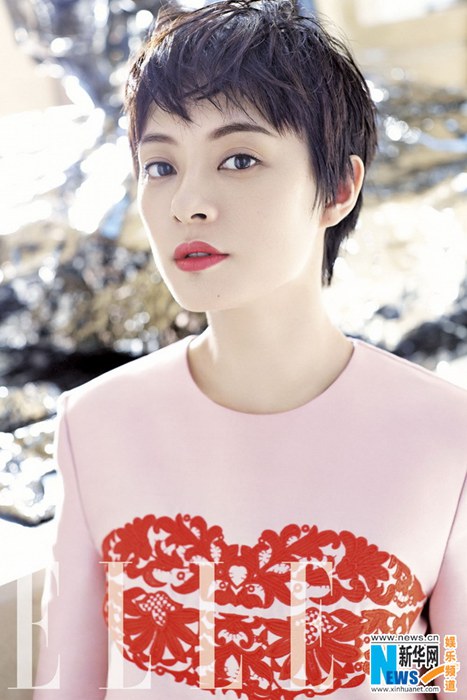 Красавица Сунь Ли на обложке журнала