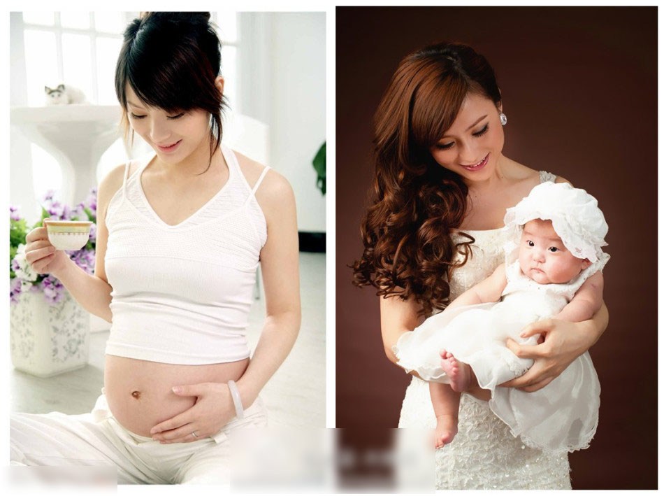 Красивые участницы китайского конкурса «Горячие мамочки»