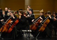 Российский национальный симфонический оркестр выступил с новогодним концертом в г. Ланьчжоу