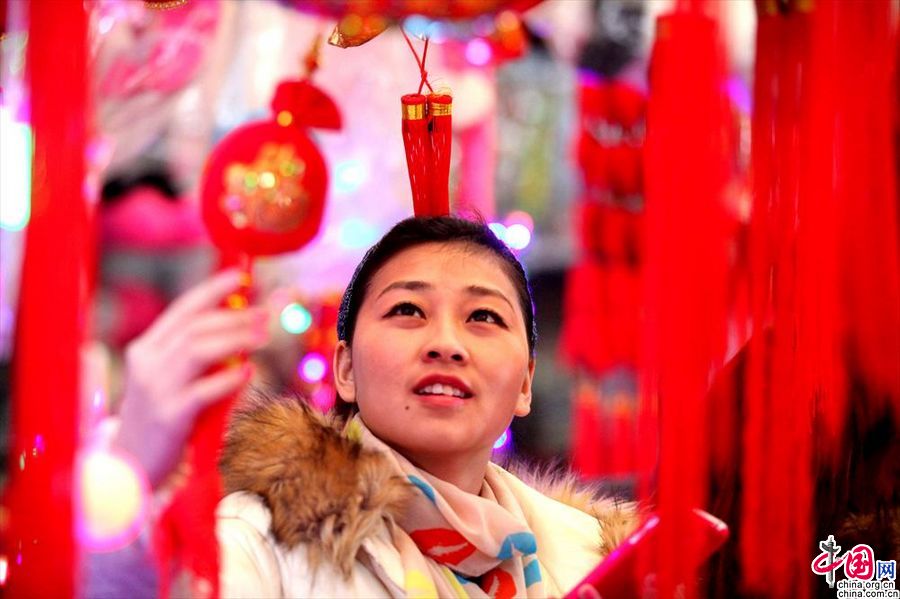 Провинция Аньхой: Украшения к празднику Весны пользуются популярностью 